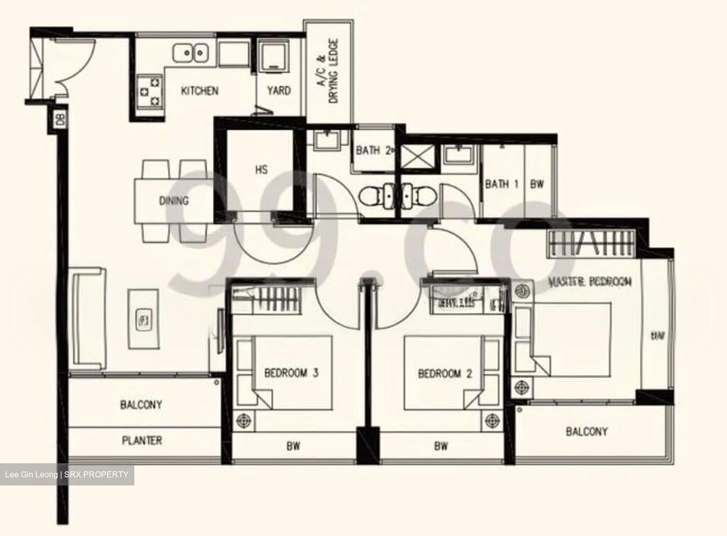 Blk 588B Park Central @ Amk (Ang Mo Kio), HDB 4 Rooms #503411671